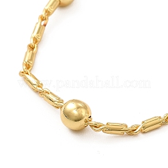 Rack Plating Brass Satellite Chain Necklace for Women&nbsp;NJEW-F304-03G