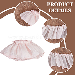2M Silk Pleated Lace Trim Ribbon&nbsp;OCOR-CY0003-37B