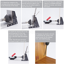 Plastic Woodworking Positioner&nbsp;TOOL-WH0130-08