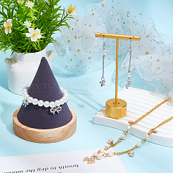 16Pcs 4 Style Bowknot Brass Micro Pave Clear Cubic Zirconia Charms&nbsp;DIY-DR0001-28