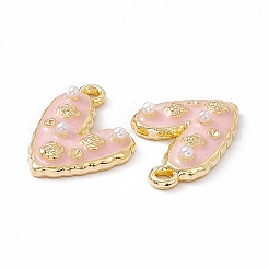 Alloy Enamel Pendants&nbsp;PALLOY-P287-14LG