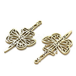 304 Stainless Steel Pendants&nbsp;STAS-B054-05G
