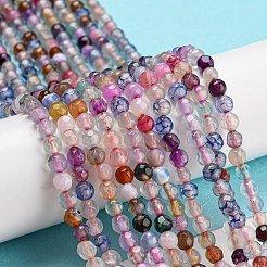 Natural Agate Beads Strands&nbsp;G-Q1000-01G