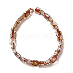Handmade Gold Foil and Silver Foil Lampwork Beads&nbsp;FOIL-C001-01B-02