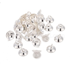 201 Stainless Steel Bead Cap Pendant Bails&nbsp;STAS-L244-27A-S