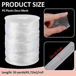 1Pc PE Plastic Deco Mesh&nbsp;OCOR-BC0009-72B