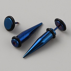 Stainless Steel Ear Taper Stretcher&nbsp;EJEW-WH0014-31B-BL