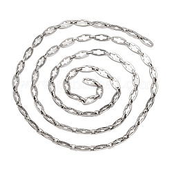 304 Stainless Steel Hollow Cross Link Chains&nbsp;CHS-S012-23P