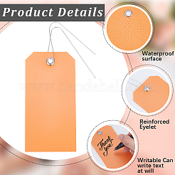 Rectangle 100Pcs Plasitc Big Pendants&nbsp;FIND-SP0003-02G