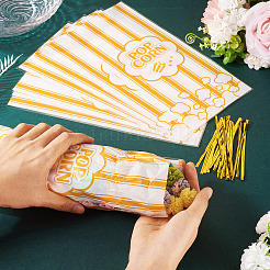 100Pcs Plastic Cookie Bags&nbsp;ABAG-TA0001-75