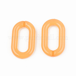 Imitation Jelly Acrylic Linking Rings&nbsp;OACR-T024-02-E01