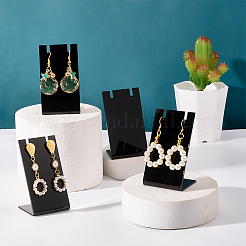 Acrylic Earring Display Stands&nbsp;EDIS-WH0029-15A