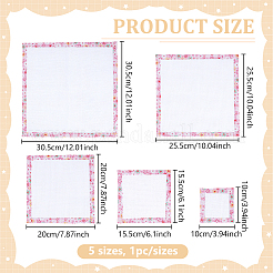 Cotton Cross Stitch Fabric&nbsp;AJEW-BC00035
