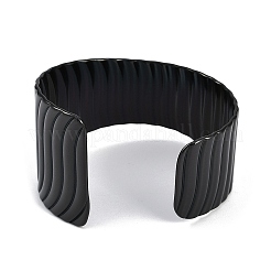 304 Stainless Steel Cuff Bangles for Women&nbsp;BJEW-Z077-04