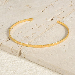 European & American Style 304 Stainless Steel Plain Bangles&nbsp;UM3618-2
