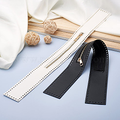 2Pcs 2 Colors Nylon Zipper with Brass Finding&nbsp;DIY-GN0001-01
