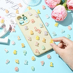 Transparent Mini Resin Cabochons&nbsp;RESI-CJC0023-20