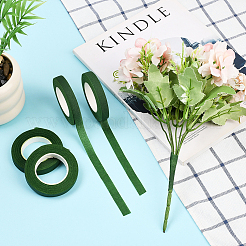 4 Rolls DIY Rubber-coated Iron Floriculture Tape&nbsp;DIY-SP0006-11C