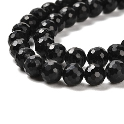 Natural Black Tourmaline Beads Strands&nbsp;G-K345-A04-01