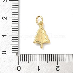 Christmas Brass Enamel Pendants&nbsp;KK-H534-08G-01