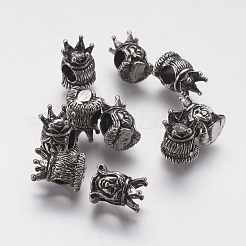 Ion Plating(IP) 304 Stainless Steel European Beads&nbsp;STAS-J022-113AS