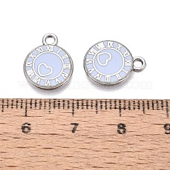 Rack Plating Alloy Enamel Pendants&nbsp;ENAM-N070-01A-03P-03