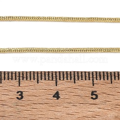 1MM Brass Round Snake Chain Necklaces for Women&nbsp;KK-CBA4FD4-06G