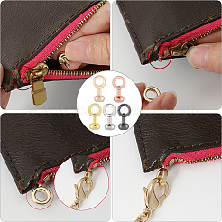 5Pcs 5 Colors Brass Clasps&nbsp;FIND-SP0004-10