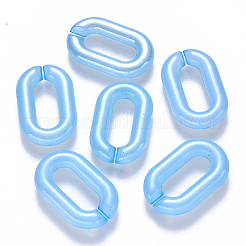 Imitation Jelly Acrylic Linking Rings&nbsp;OACR-S036-006A-F01