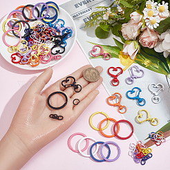 DIY Keychain Findings Kits&nbsp;DIY-SC0003-47