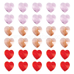 30Pcs 3 Colors Transparent Glass Beads&nbsp;GLAA-TA0003-59