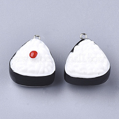 Resin Pendants&nbsp;X-RESI-T028-19
