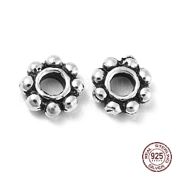 925 Thailand Sterling Silver Spacer Beads&nbsp;STER-D004-01A-AS