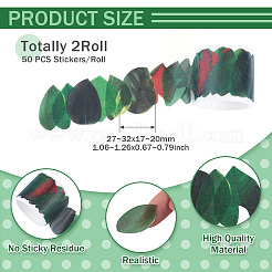 Autumn Leaf Paper Tape Stickers for Card Making&nbsp;DIY-TAC0032-23A