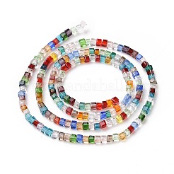 Transparent Glass Bead Strands&nbsp;X-GLAA-H018-03