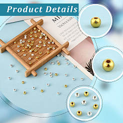 1600Pcs 2 Colors CCB Plastic Beads&nbsp;CCB-PA0001-04A