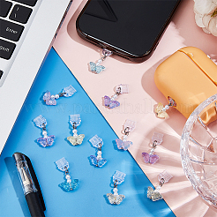 12Pcs 6 Style Plastic Mobile Dustproof Plugs&nbsp;HJEW-OC00252