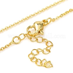 Brass & Plastic Imitation Pearl Buttefly Pendant Necklaces&nbsp;NJEW-F326-05G
