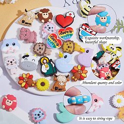 10Pcs Jesus Silicone Focal Beads&nbsp;JX659A