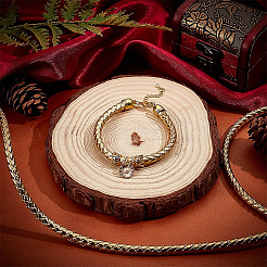 PU Imitation Leather Braided Cord&nbsp;WL-WH0003-14B