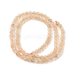 Heated Natural Citrine Bead Strands&nbsp;G-P466-01E-01