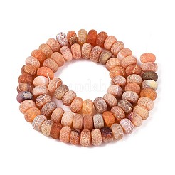 Natural Weathered Agate Beads Strands&nbsp;G-N357-13A-04