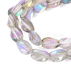 Electroplate Glass Beads Strands&nbsp;EGLA-L045-C-HR01