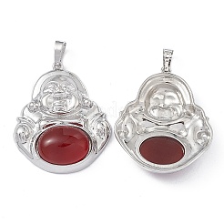 Natural Carnelian Pendants&nbsp;G-H283-01Q