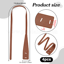 Imitation Leather Chain Belts&nbsp;AJEW-WH0752-107