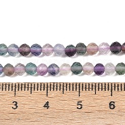 Natural Colorful Fluorite Beads Strands&nbsp;G-C261-A01-4mm