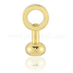 5Pcs Brass Zipper Insert Buckles&nbsp;FIND-SP0004-11G