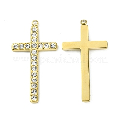 Real 14K Gold Plated 304 Stainless Steel Pendants&nbsp;STAS-L269-008G-01