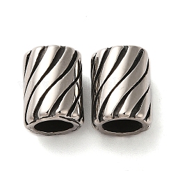 304 Stainless Steel European Beads&nbsp;STAS-A080-29AS