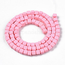 Handmade Polymer Clay Beads Strands&nbsp;CLAY-N008-061-08